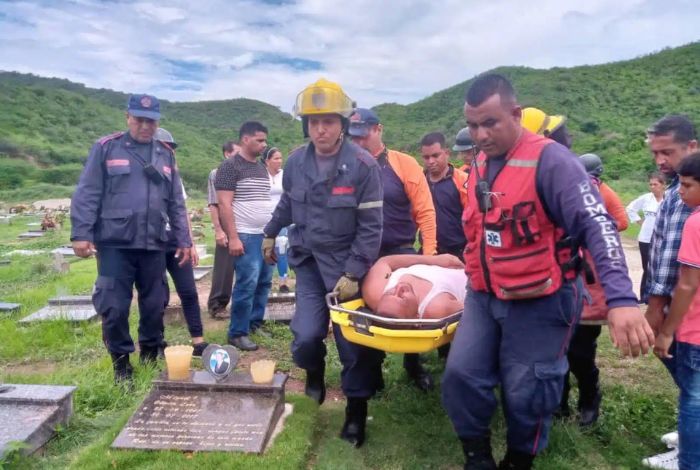 Colapso estructural en un cementerio del estado Sucre dejó siete