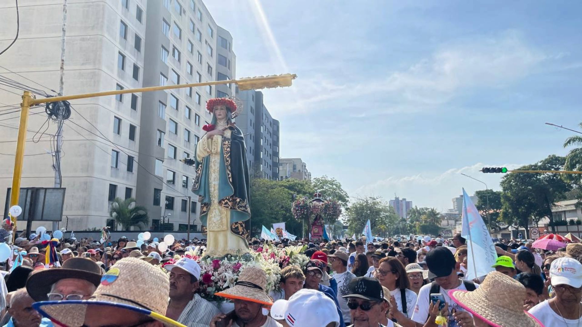 AvanceIMP La Divina Pastora Se Despide De Barquisimeto En Su