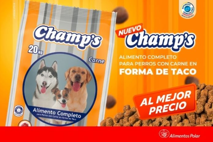 Champs, el nuevo alimeto para mascotas