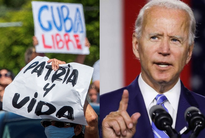 Biden pidió a Díaz-Canel que "escuche a su gente y atienda sus necesidades" #12Jul - El Impulso