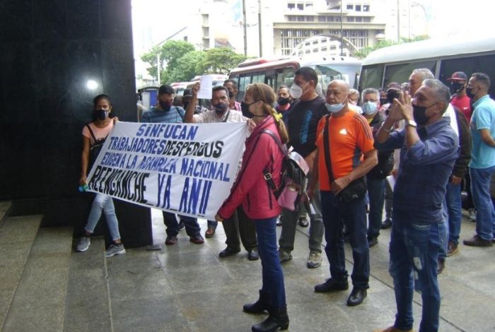 Trabajadores De La Asamblea Nacional Exigen Al Ministerio Del Trabajo ...