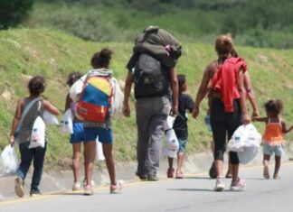 migrantes venezuela