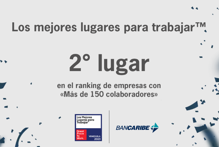 Pulsoempresarial Bancaribe Ocupa El Lugar Entre Los Mejores Lugares Para Trabajar En