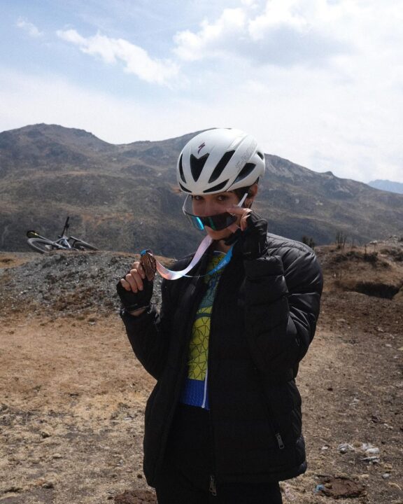 Amanda Dudamel debuta en el ciclismo de montaña