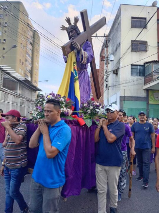 Jesús Nazareno Tradición religiosa de Venezuela