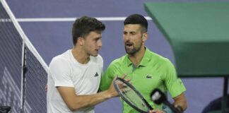 Luca Nardi elimina a Djokovic en Indian Wells