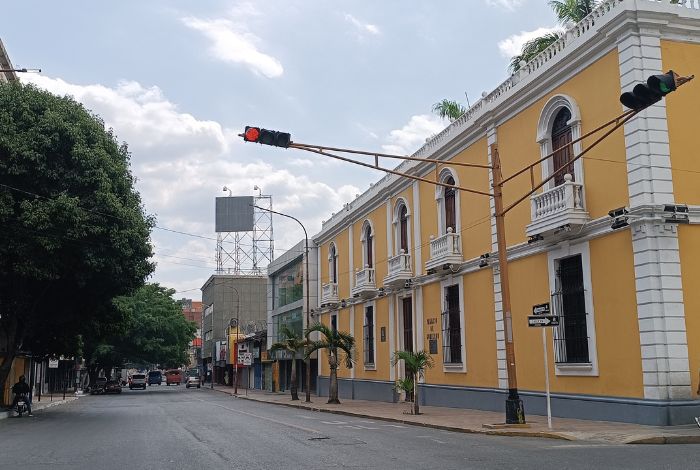 Calles de Barquisimeto durante el asueto de Semana Santa 
