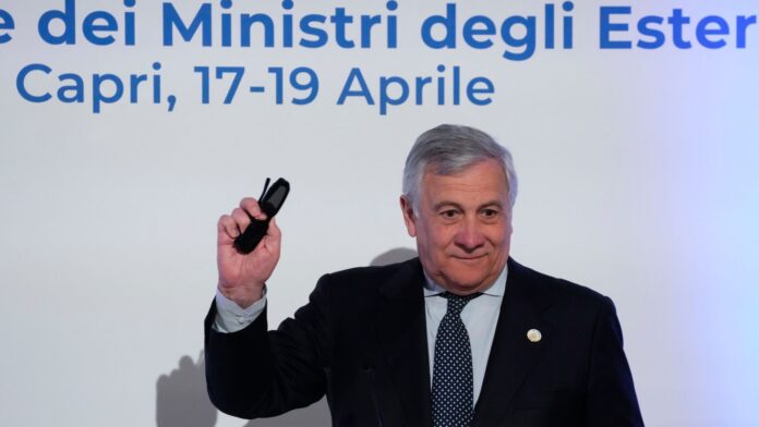 Antonio-Tajani-canciller-de-Italia