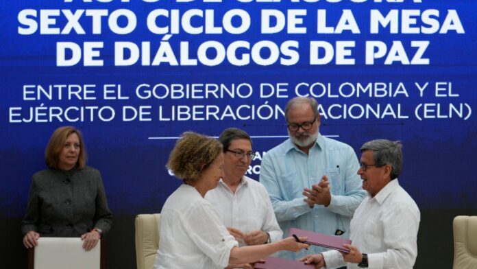 Diálogos entre el ELN y el gobierno de Colombia se congelaron en el sexto ciclo de la negociación