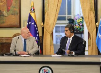 Karim Khan, fiscal de la CPI, se reúne con Nicolás Maduro en Miraflores