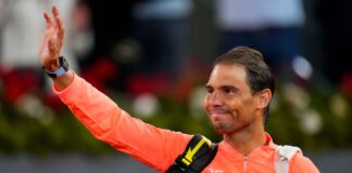 Rafael Nadal se va entre aplausos tras perder en el Abierto de Madrid