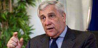 Antonio Tajani, ministro de Exteriores de Italia