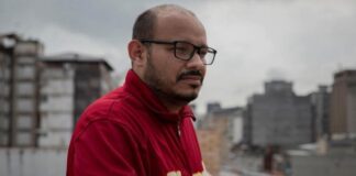 Carlos Julio Rojas, activista detenido el 15 de abril