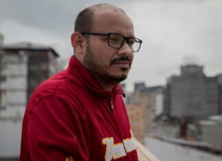 Carlos Julio Rojas, activista detenido el 15 de abril