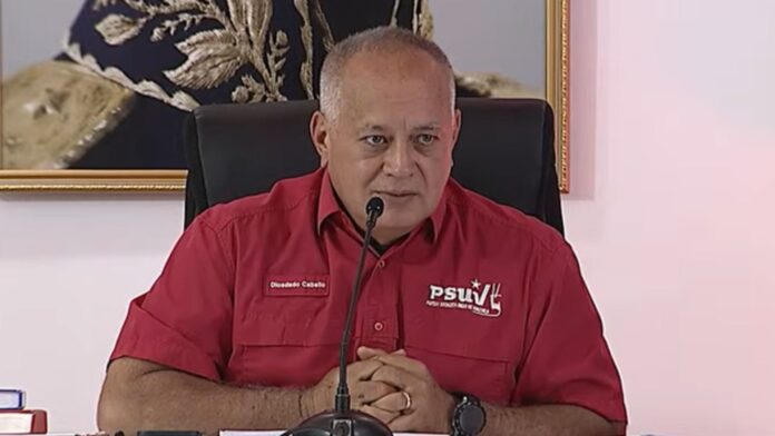 Diosdado Cabello critico el accionar de la Unión Europea