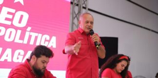 Diosdado Cabello dirigente del chavismo