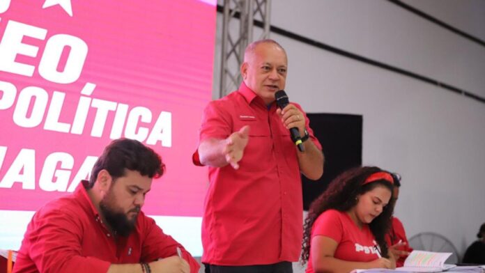 Diosdado Cabello dirigente del chavismo