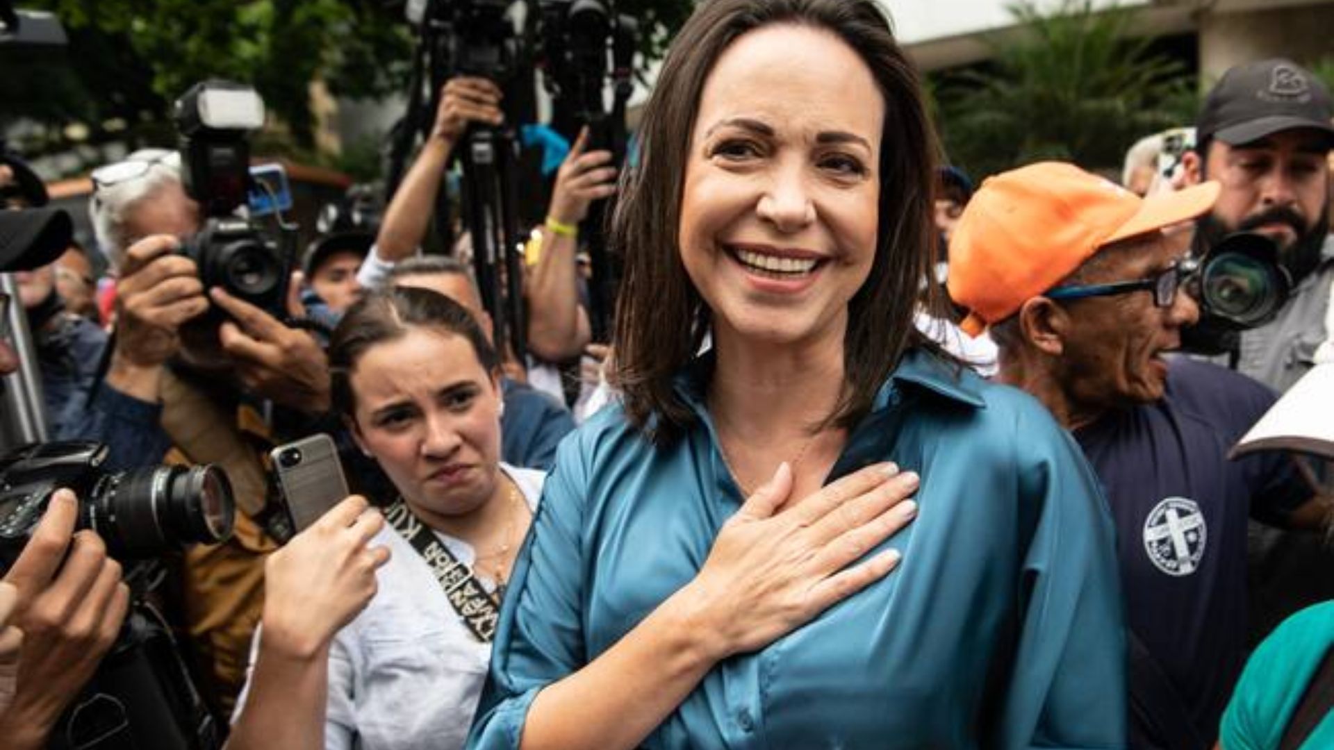 María Corina Machado Distinguida Con El Premio Al Coraje Global Por La