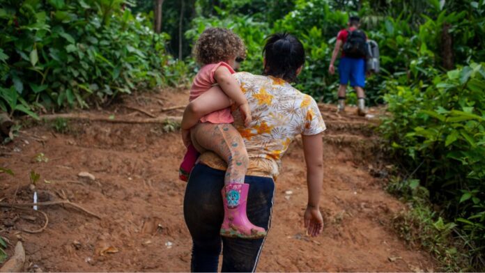 Migración infantil por la Selva del Darién va en aumento