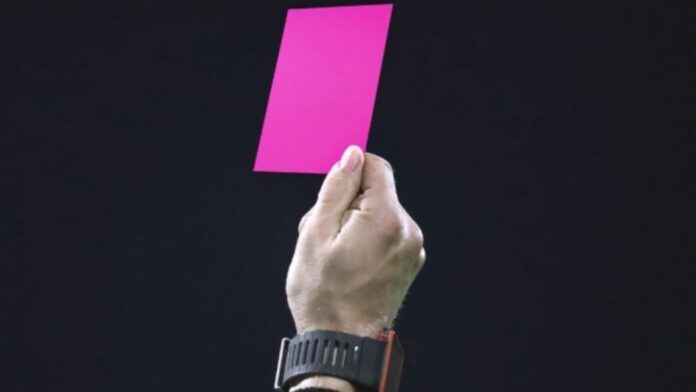 Tarjeta rosa se utilizará en la Copa América 2024