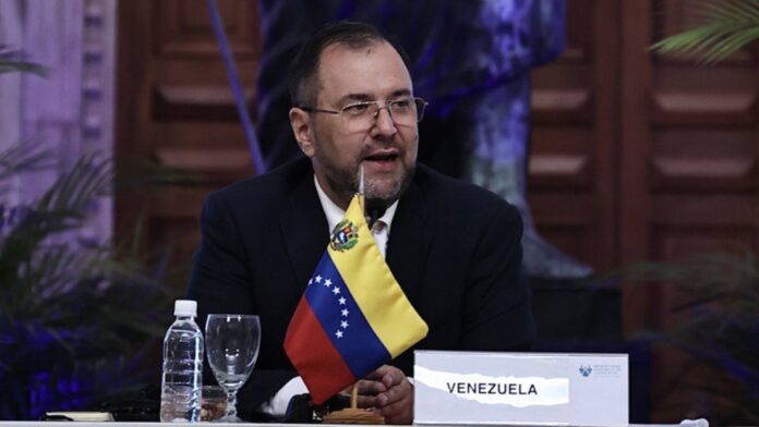 Yván Gil, canciller de Venezuela sobre sanciones de la Unión Europea