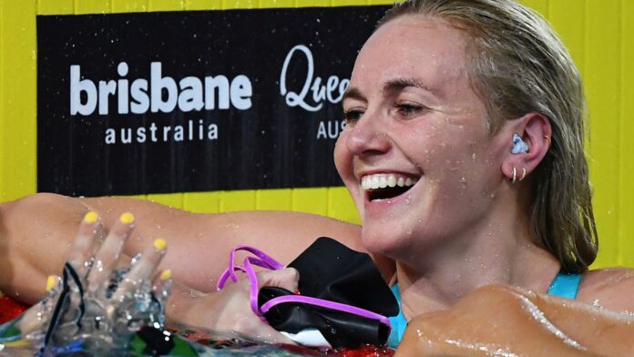 Ariarne Titmus consigue récord mundial en el Preolímpico de natación de Australia