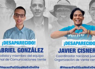 Detención de dos miembros de Vente Venezuela