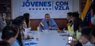 Edmundo González se reunió con líderes de la juventud venezolana