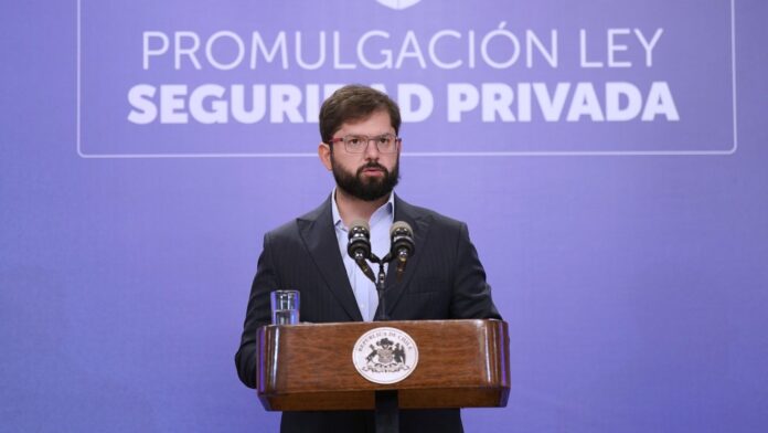 Gabriel Boric presidente de Chile