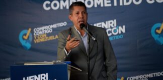 Henri Falcón dirigente político de Venezuela