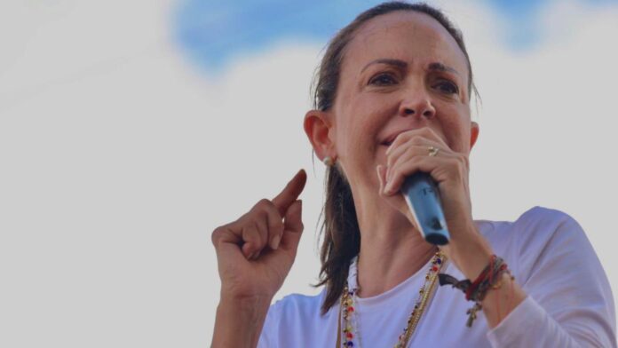 María Corina Machado en El Callao