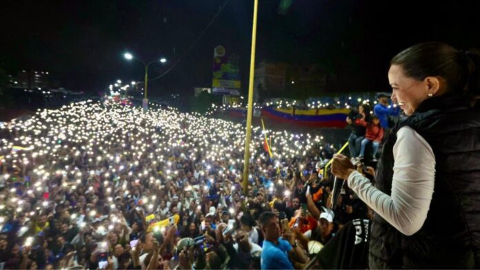 María Corina Machado en Mérida