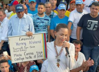 María Corina Machado recuerda a Henry Alviarez en Porlamar
