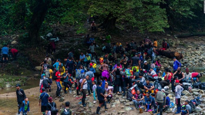 Migrantes en la Selva del Darién 2024