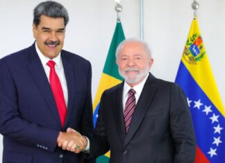 Nicolás Maduro y Lula da Silva, Brasil