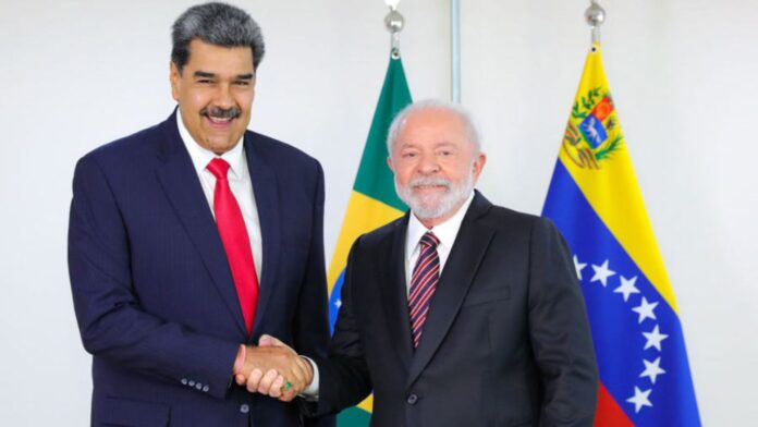 Nicolás Maduro y Lula da Silva, Brasil