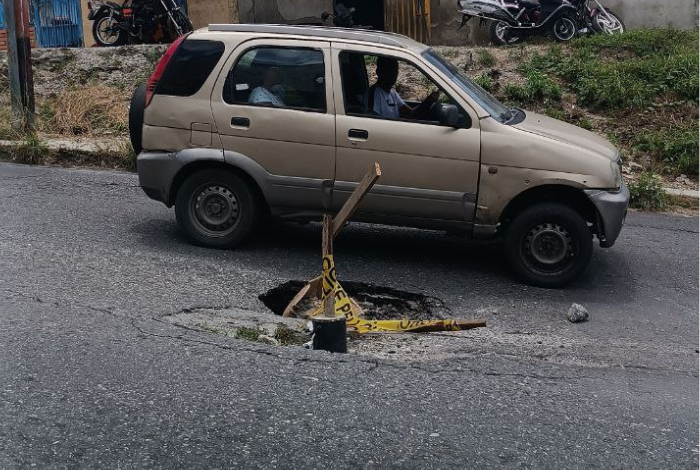 Los huecos en las calles de Barquisimeto evidencian la urgente actuación de las autoridades correspondientes