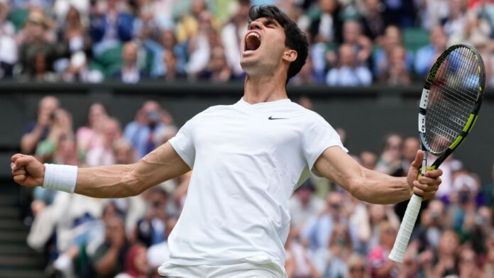 Carlos Alcaraz a la final de Wimbledon 2024