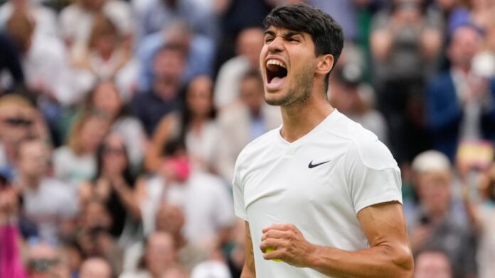 Carlos Alcaraz avanza a semifinales de Wimbledon