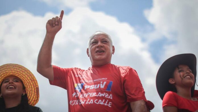 Diosdado Cabello desde Valera, Trujillo