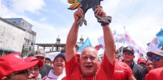 Diosdado Cabello en Delta Amacuro habla sobre las elecciones presidenciales