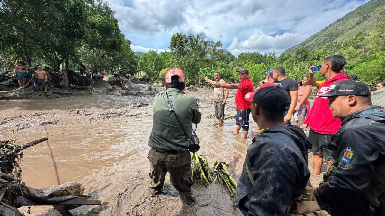 Huracán Beryl en su paso por Sucre