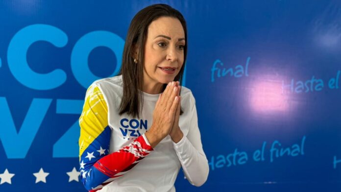 María Corina Machado reporte 'Vamos a ganar'