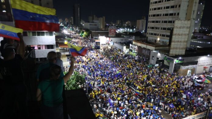 María Corina Machado y Edmundo González cierre de campaña en Zulia