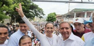 María Corina y Edmundo González campaña electoral