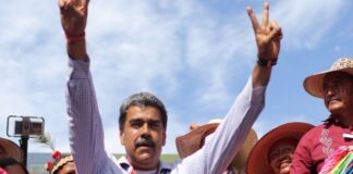 Nicolás Maduro en Paraguaipoa, estado Zulia
