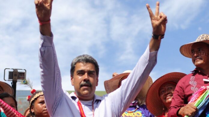 Nicolás Maduro en Paraguaipoa, estado Zulia