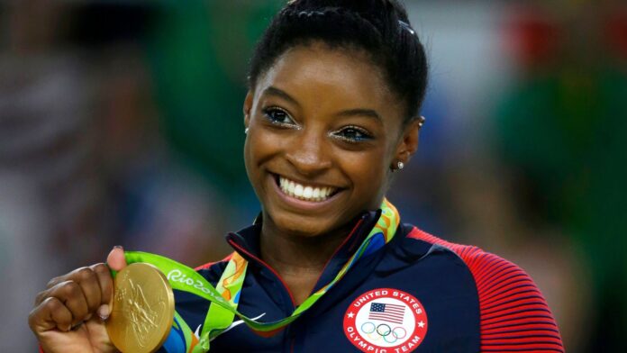 Simone Biles en los Juegos Olímpicos