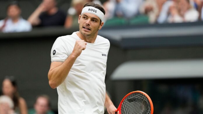 Taylor Fritz en Wimbledon