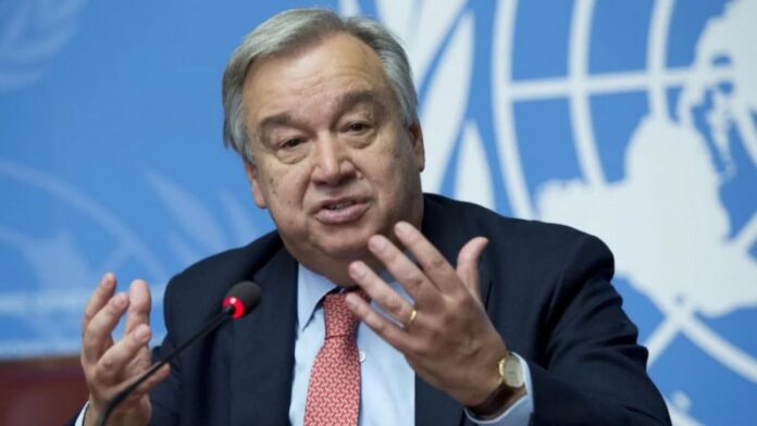 Antonio Guterres secretario general de la ONU